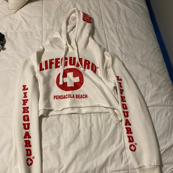 Tops - Lifeguard cropped hoodie